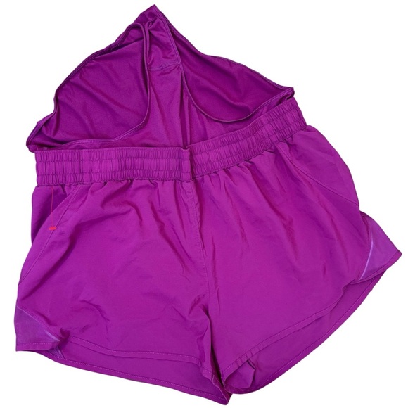 All in Motion Purple Athletic Shorts Lightweight Elastic Waist - Picture 3 of 4